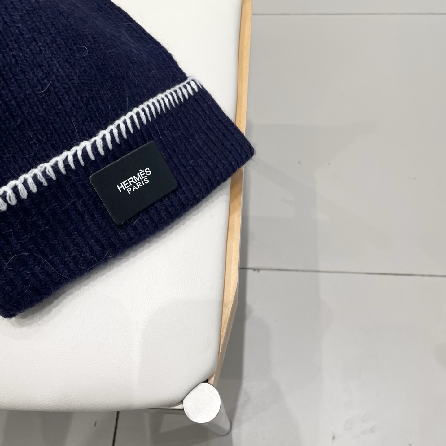 爱马仕hermes疯帽子 羊毛帽子冷帽 韩版保暖女针织毛线帽逛街包头防风新
