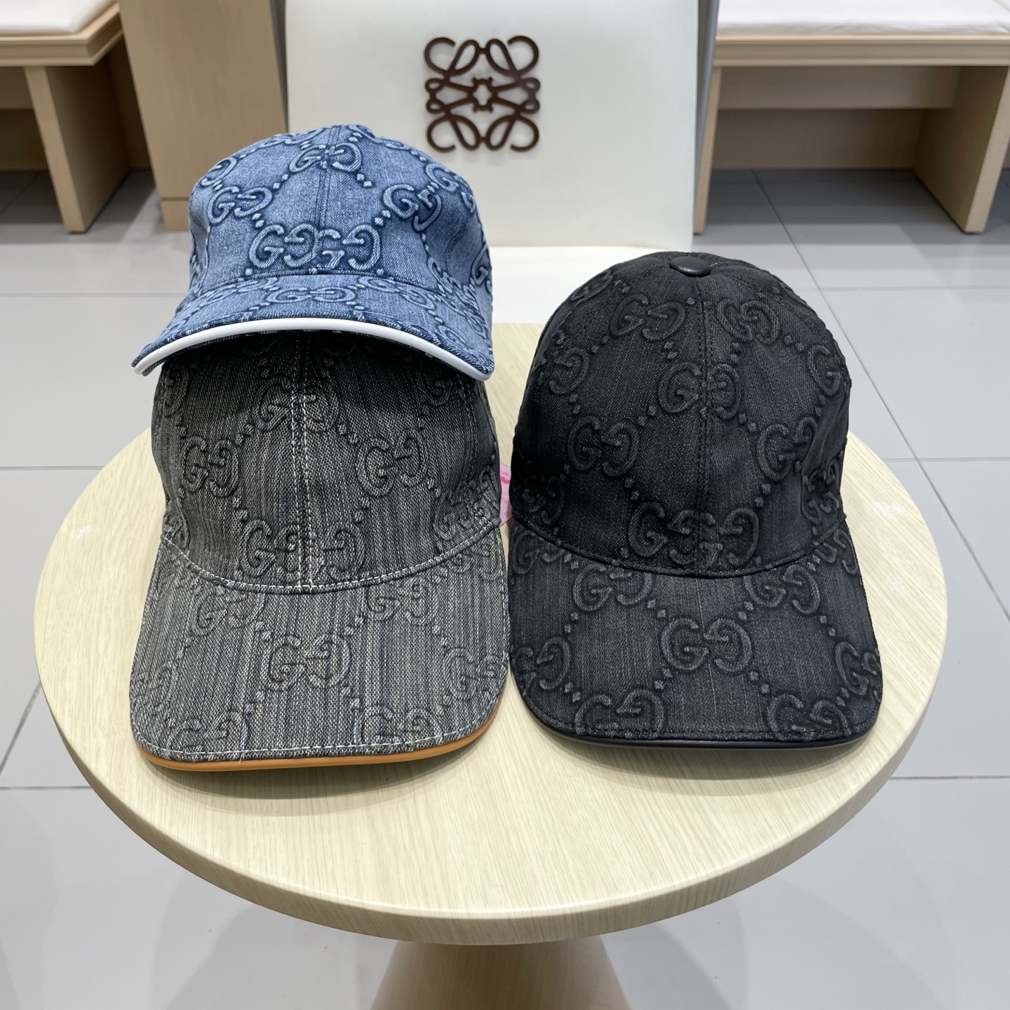 Gucci古奇新款原单棒球帽， 大双G，专柜1:1开模订制，完美对花，原版帆布面料+头层牛皮，轻盈透气！