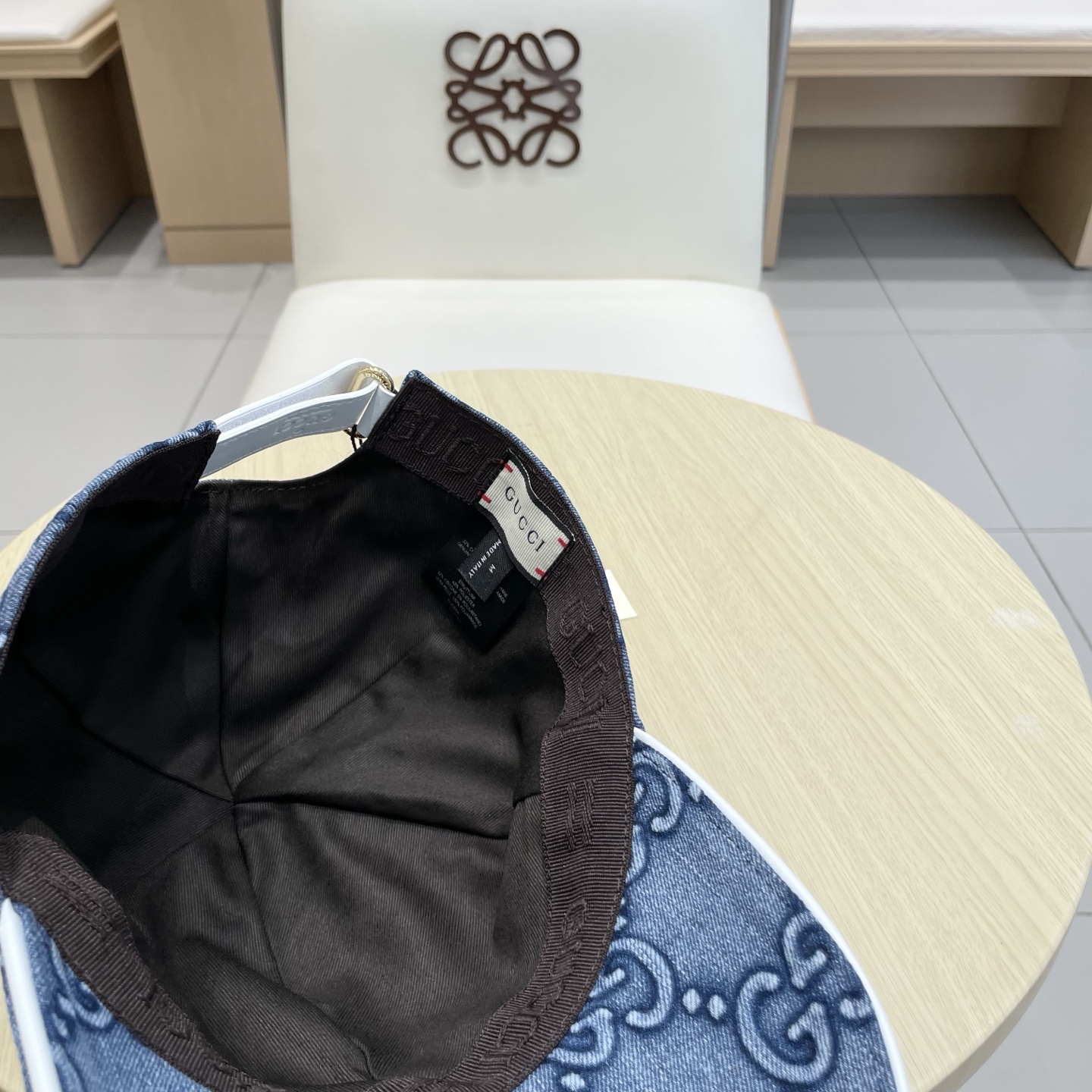 Gucci古奇新款原单棒球帽， 大双G，专柜1:1开模订制，完美对花，原版帆布面料+头层牛皮，轻盈透气！