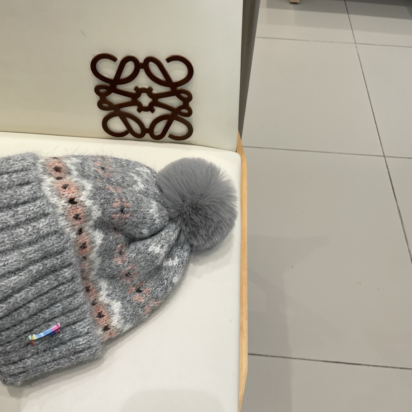 lv路易威登冬季复古提花民族风保暖加绒加厚防寒针织帽户外骑行帽护耳包头帽