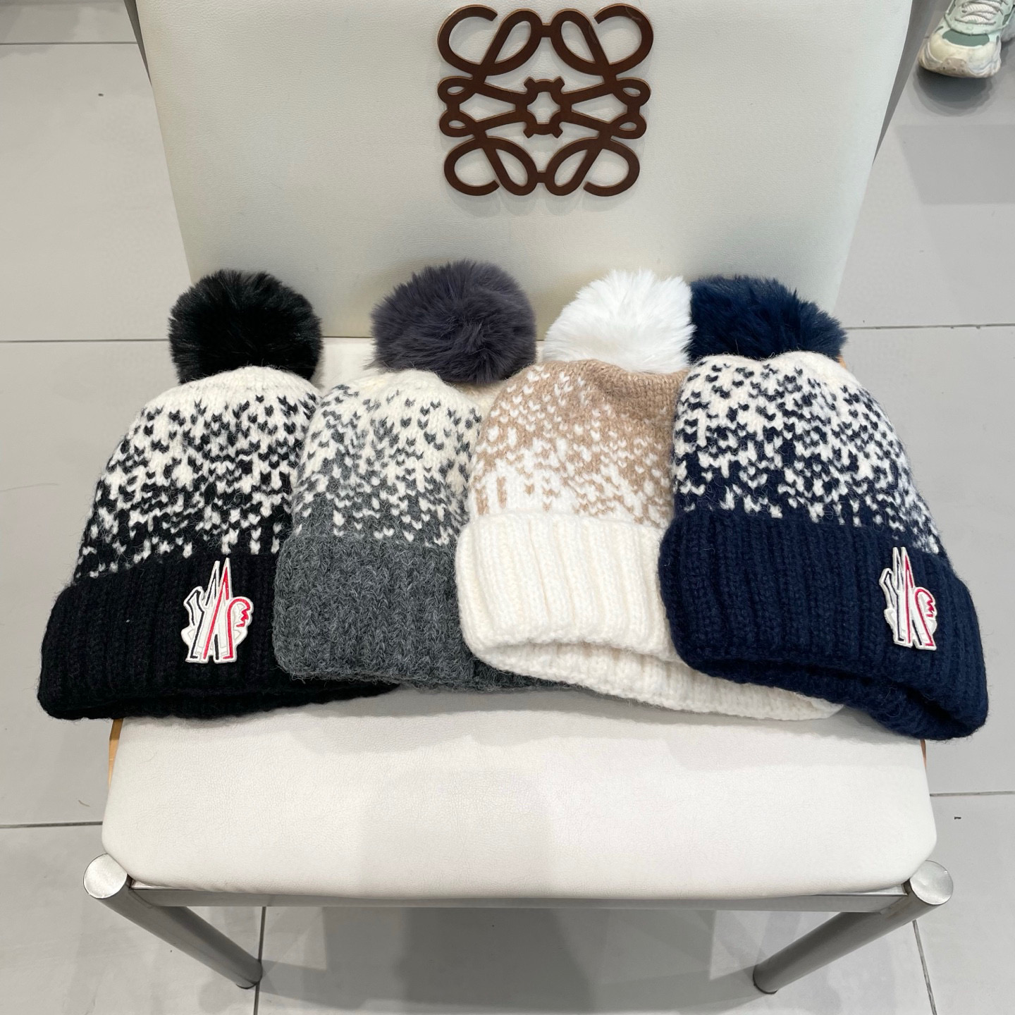 MONCLER蒙口时尚高品质新款时尚百搭韩版休闲宽松显瘦设计感贝雷帽