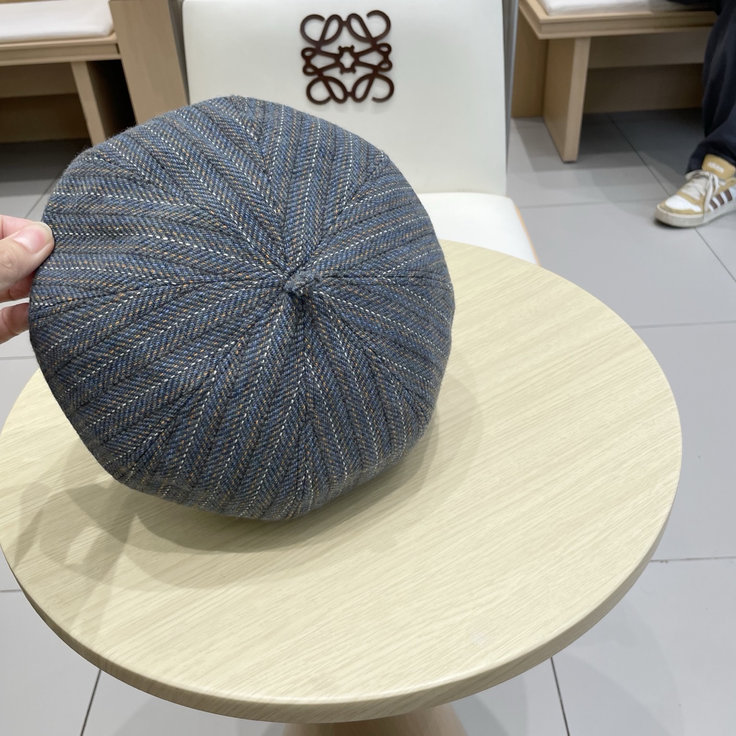 Prada 贝雷帽女2025新款春夏款大头围显脸小韩系南瓜画家帽秋冬八角帽子