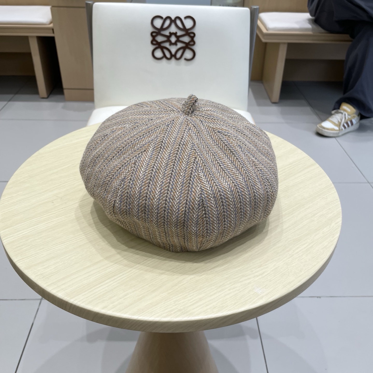 Prada 贝雷帽女2025新款春夏款大头围显脸小韩系南瓜画家帽秋冬八角帽子