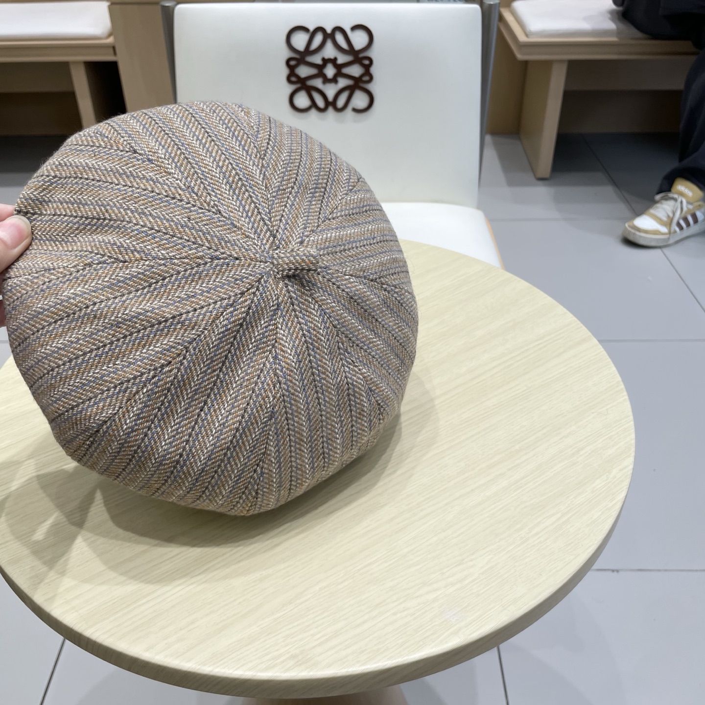 Prada 贝雷帽女2025新款春夏款大头围显脸小韩系南瓜画家帽秋冬八角帽子