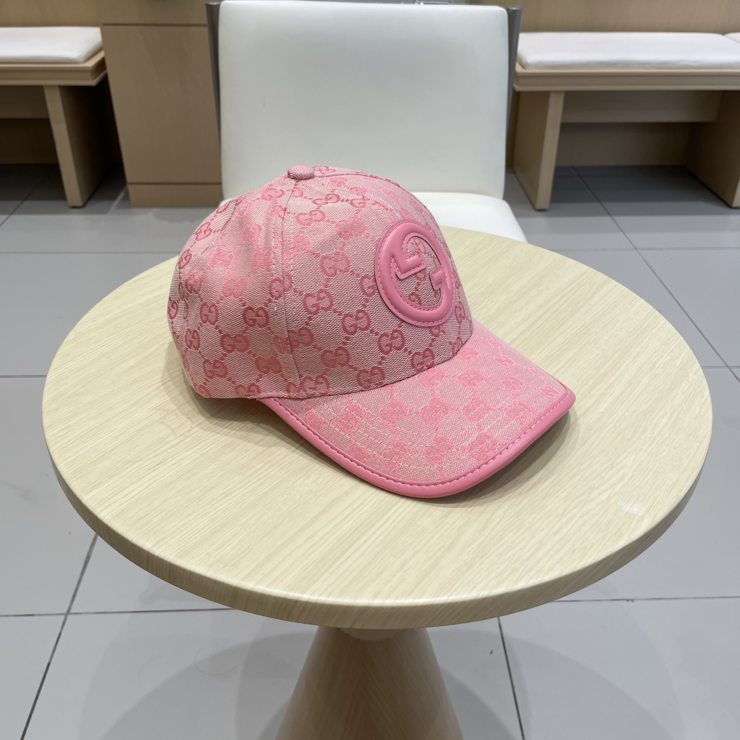 👒古奇GUCCI 👒专柜新款棒球帽，简单大方 男女通用遮阳帽