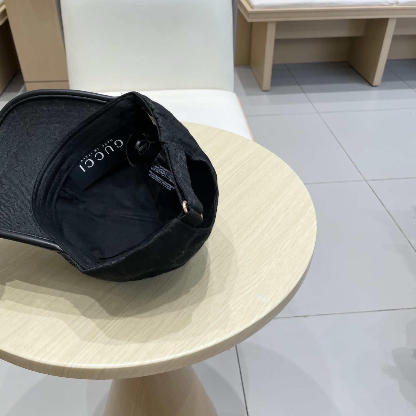 👒古奇GUCCI 👒专柜新款棒球帽，简单大方 男女通用遮阳帽