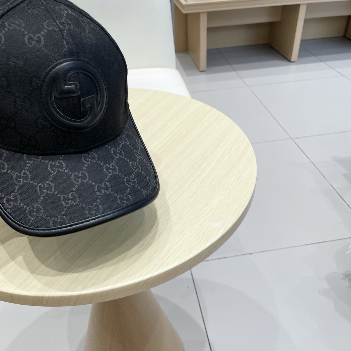 👒古奇GUCCI 👒专柜新款棒球帽，简单大方 男女通用遮阳帽
