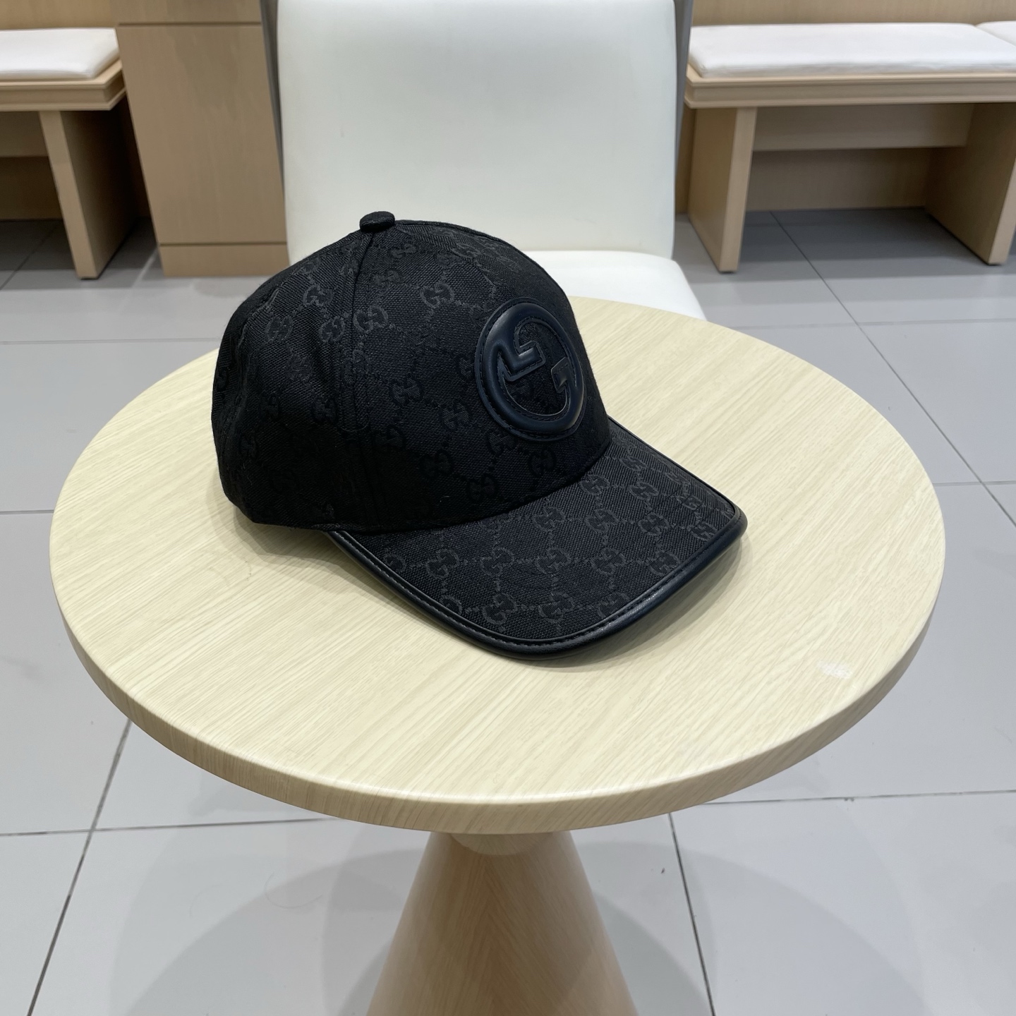 👒古奇GUCCI 👒专柜新款棒球帽，简单大方 男女通用遮阳帽