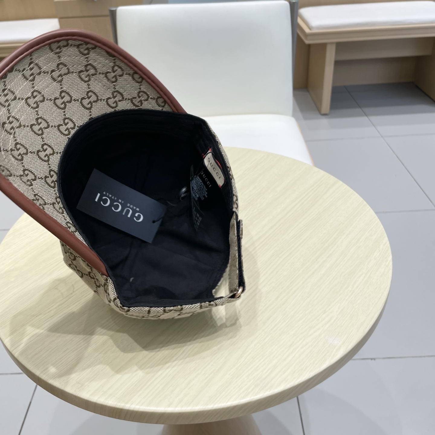 👒古奇GUCCI 👒专柜新款棒球帽，简单大方 男女通用遮阳帽