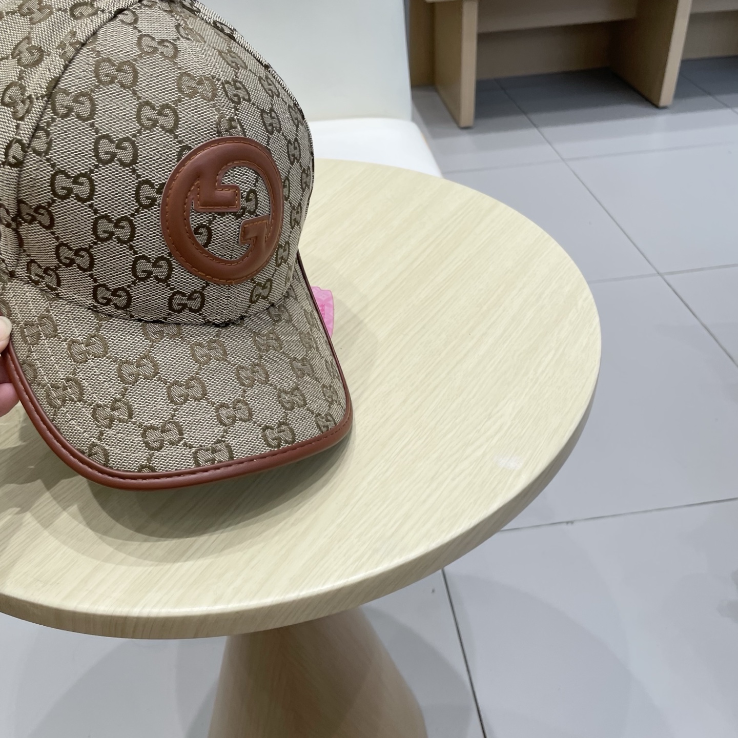 👒古奇GUCCI 👒专柜新款棒球帽，简单大方 男女通用遮阳帽