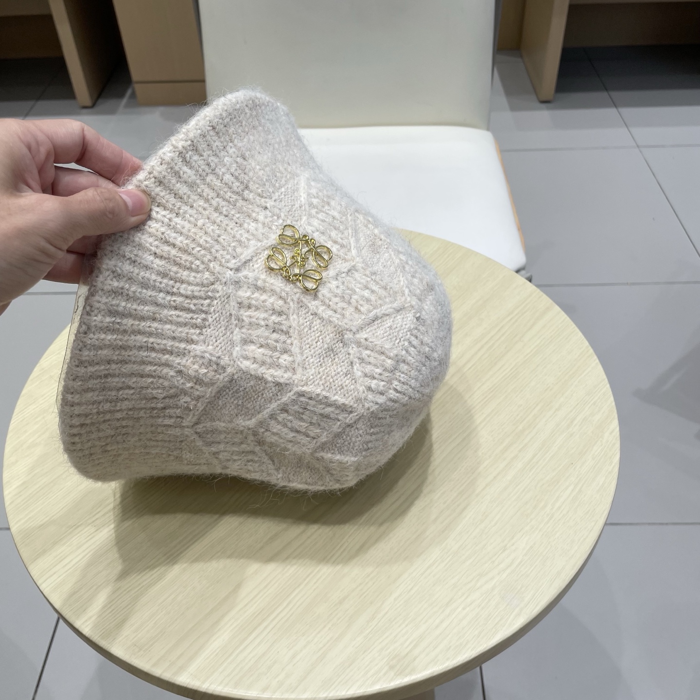 罗意威新款手抓渔夫帽，头围57cm