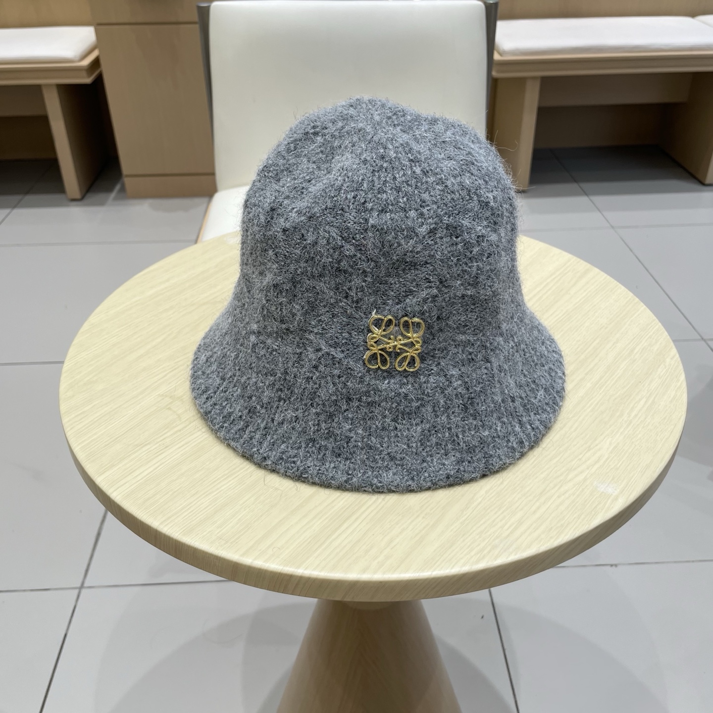 罗意威新款手抓渔夫帽，头围57cm