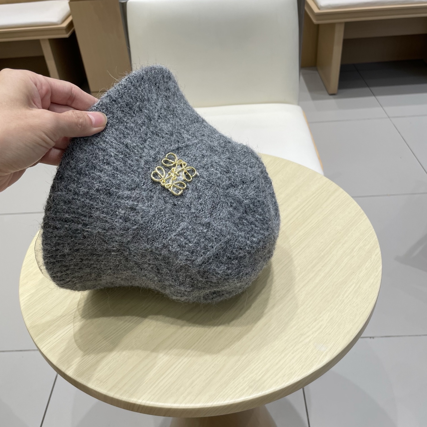 罗意威新款手抓渔夫帽，头围57cm