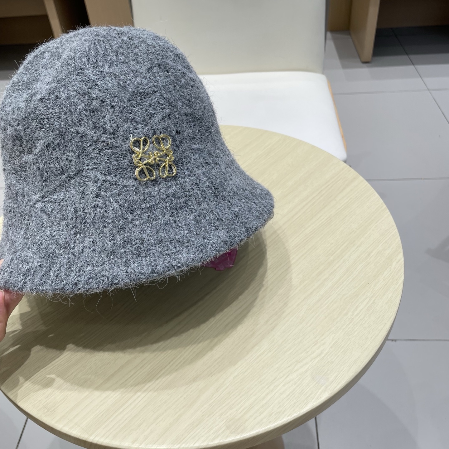 罗意威新款手抓渔夫帽，头围57cm