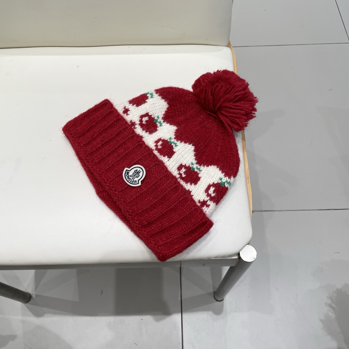 蒙口MONCLER针织毛线帽