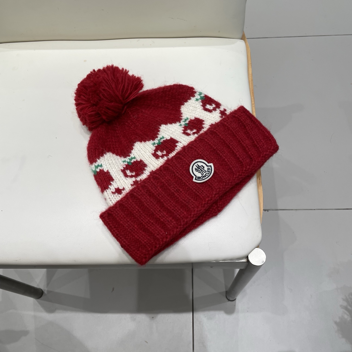 蒙口MONCLER针织毛线帽