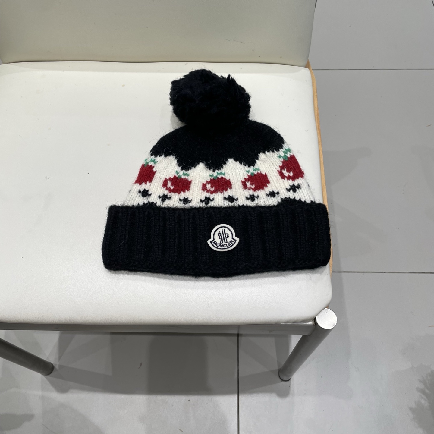 蒙口MONCLER针织毛线帽