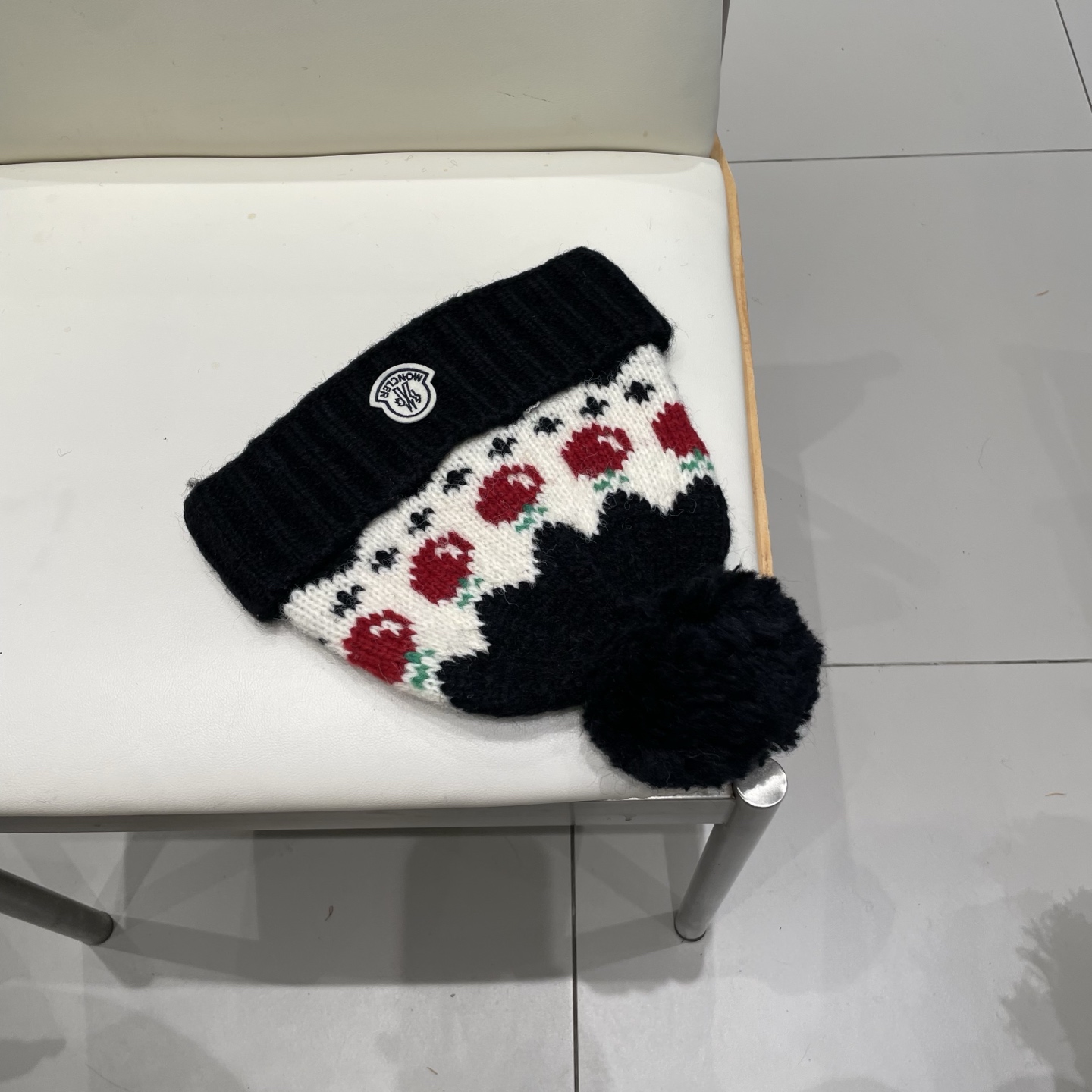 蒙口MONCLER针织毛线帽