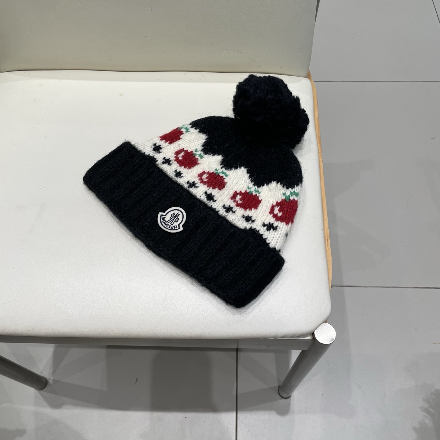 蒙口MONCLER针织毛线帽