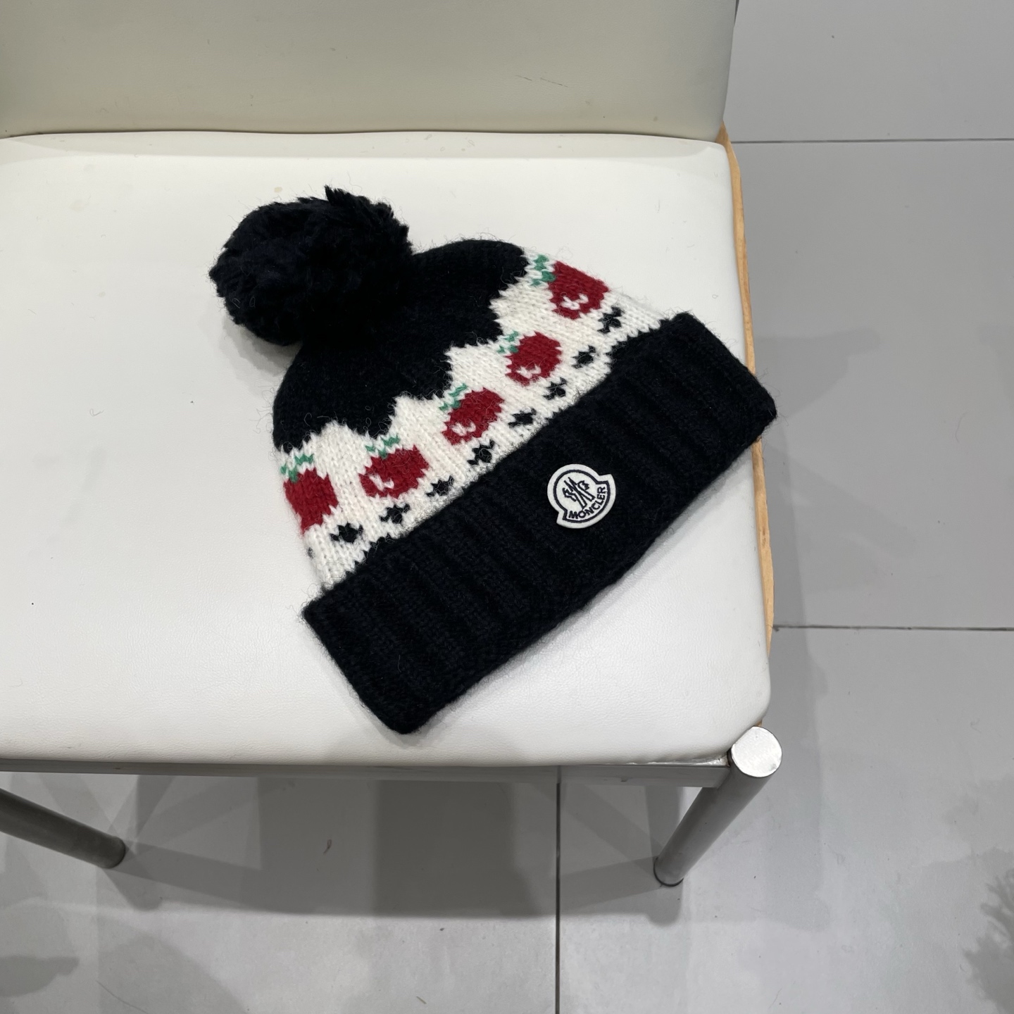 蒙口MONCLER针织毛线帽