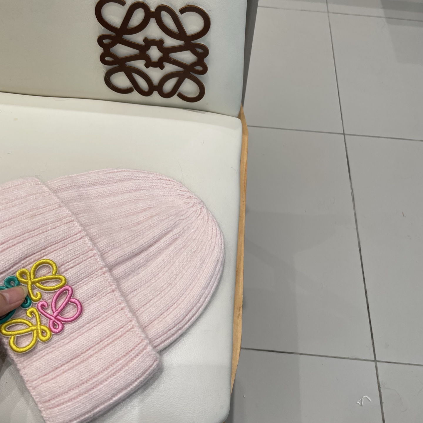 【LOEWE罗意威】罗意威新款针织毛线帽