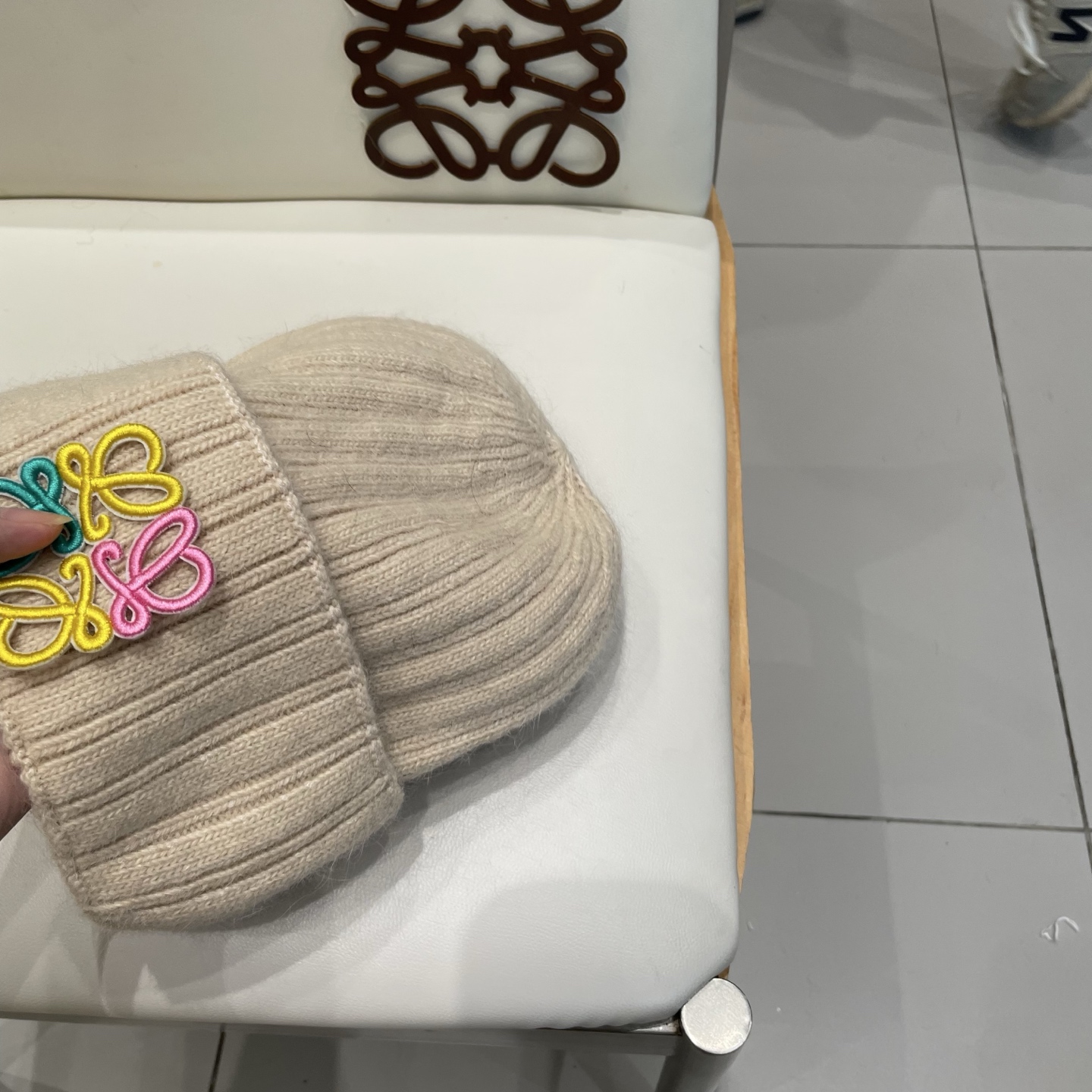 【LOEWE罗意威】罗意威新款针织毛线帽