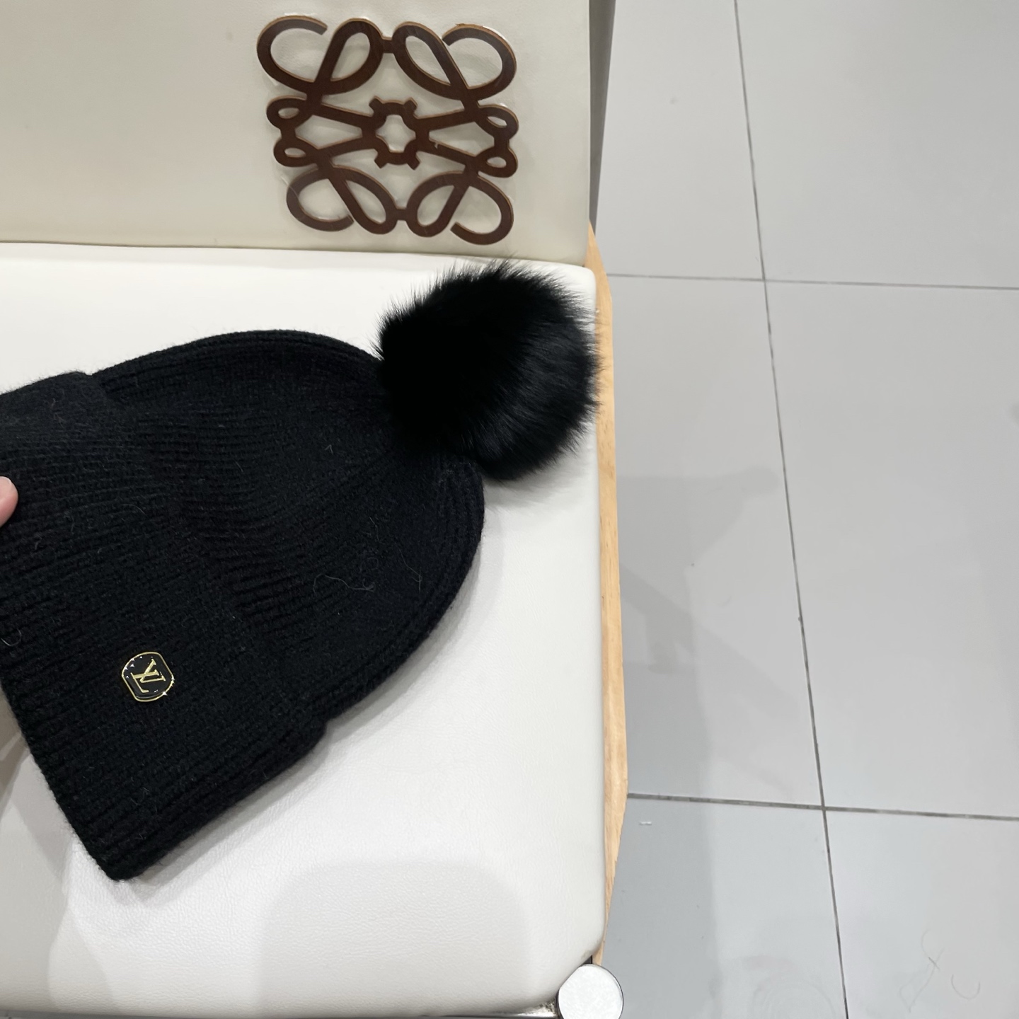 Lv路易斯新款针织毛线帽