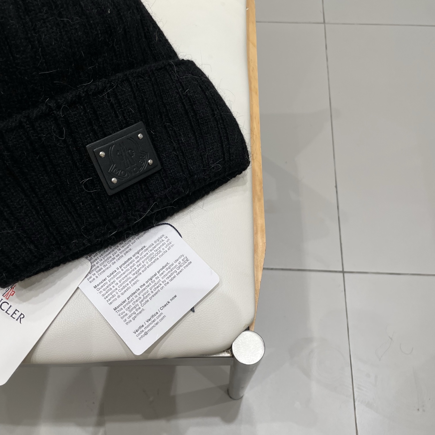 moncler冬季加厚兔毛针织帽女毛绒不扎人粉色显白月子针织帽 httP://