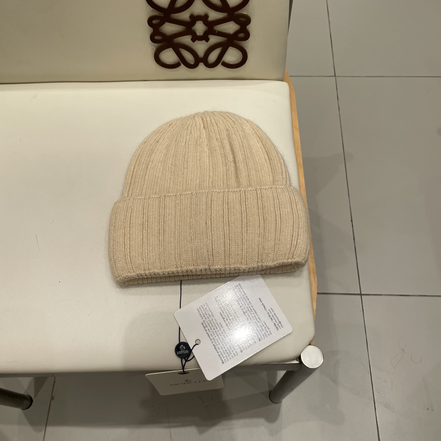 moncler冬季加厚兔毛针织帽女毛绒不扎人粉色显白月子针织帽 httP://