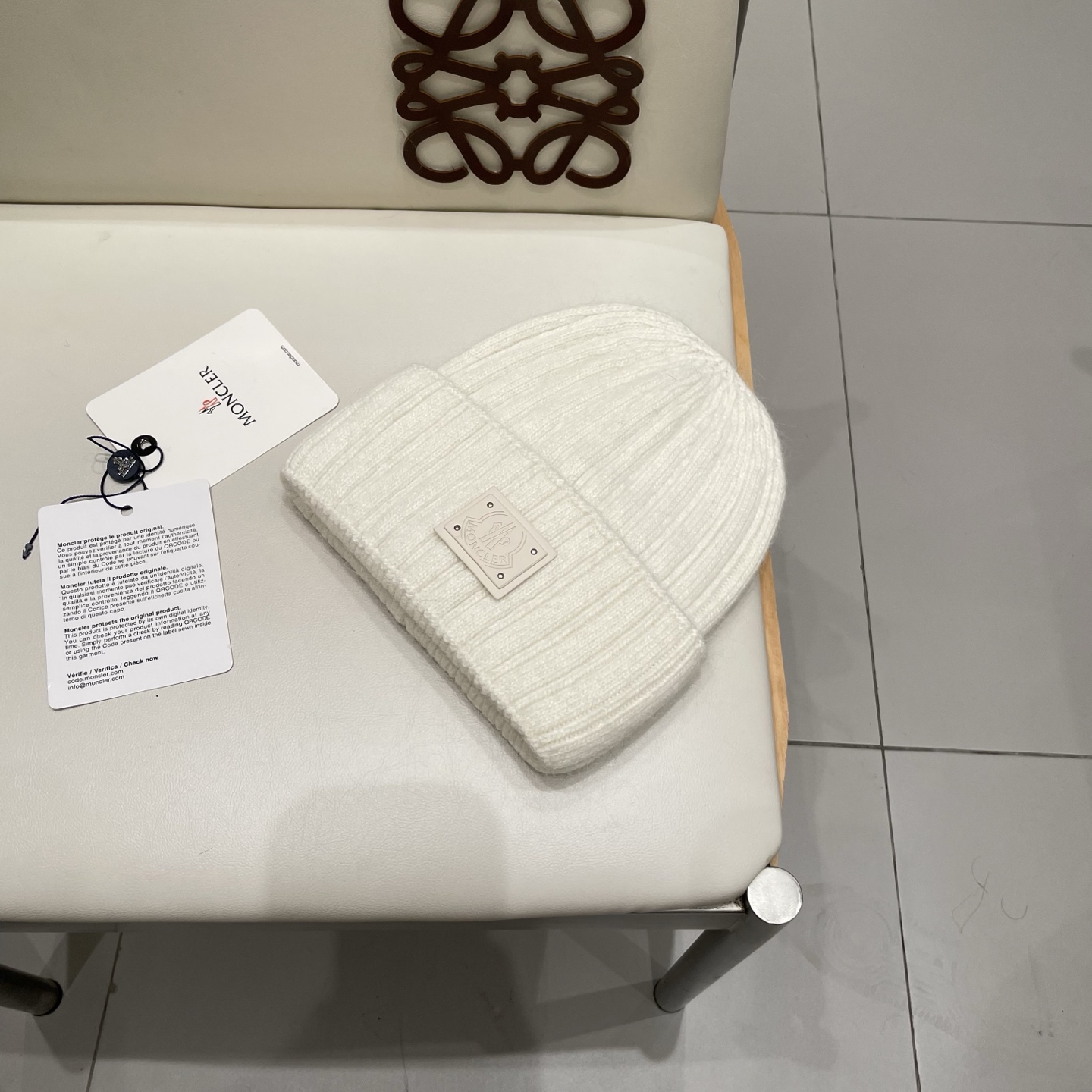 moncler冬季加厚兔毛针织帽女毛绒不扎人粉色显白月子针织帽 httP://