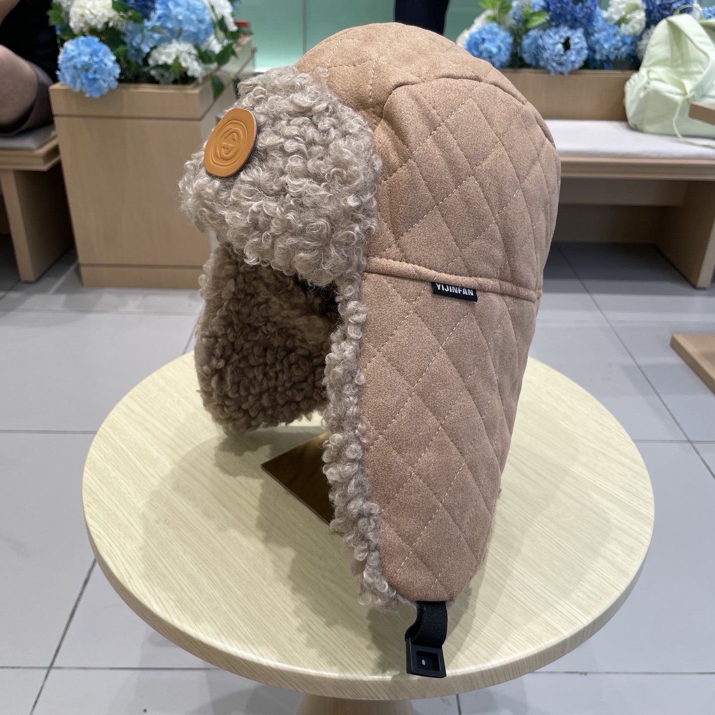 Gucci古奇秋冬新款护耳帽，➕毛内里，雷锋帽