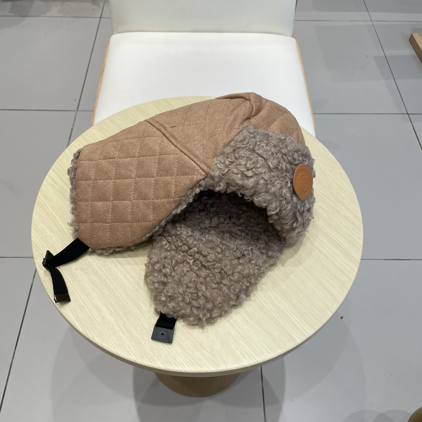 Gucci古奇秋冬新款护耳帽，➕毛内里，雷锋帽