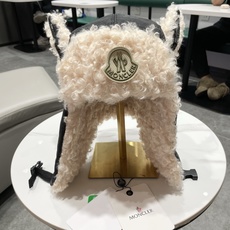蒙口MONCLER防寒男女大头雷锋加绒帽加厚皮质东北耳帽围护户外保暖毛绒帽冬季 蒙口MONCLER防寒男女大头雷锋加绒帽加厚皮质东北耳帽围护户外保暖毛绒帽冬季