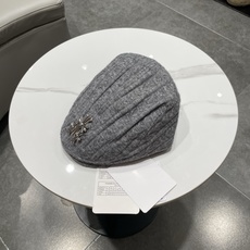 Chrome Hearts 克罗心贝雷帽日系复古秋冬显脸小前进帽子女毛线反戴时尚潮流画家帽 Chrome Hearts 克罗心贝雷帽日系复古秋冬显脸小前进帽子女毛线反戴时尚潮流画家帽