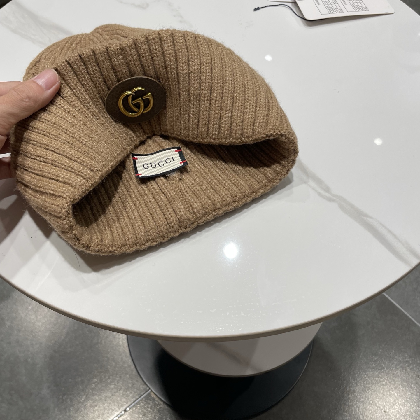 Gucci古奇新款针织毛线帽，男女通用