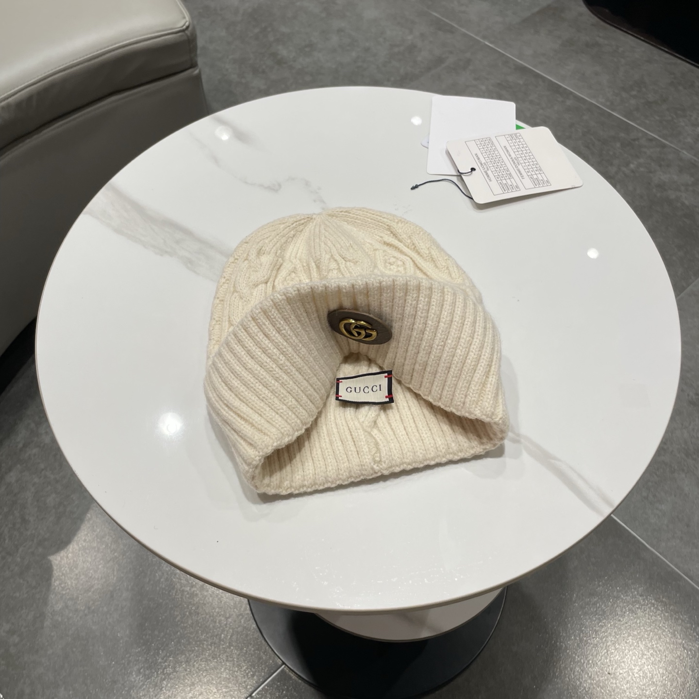 Gucci古奇新款针织毛线帽，男女通用