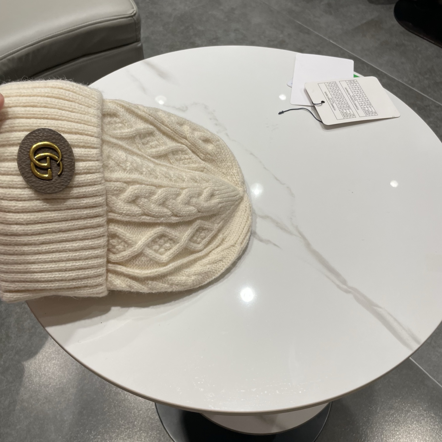 Gucci古奇新款针织毛线帽，男女通用