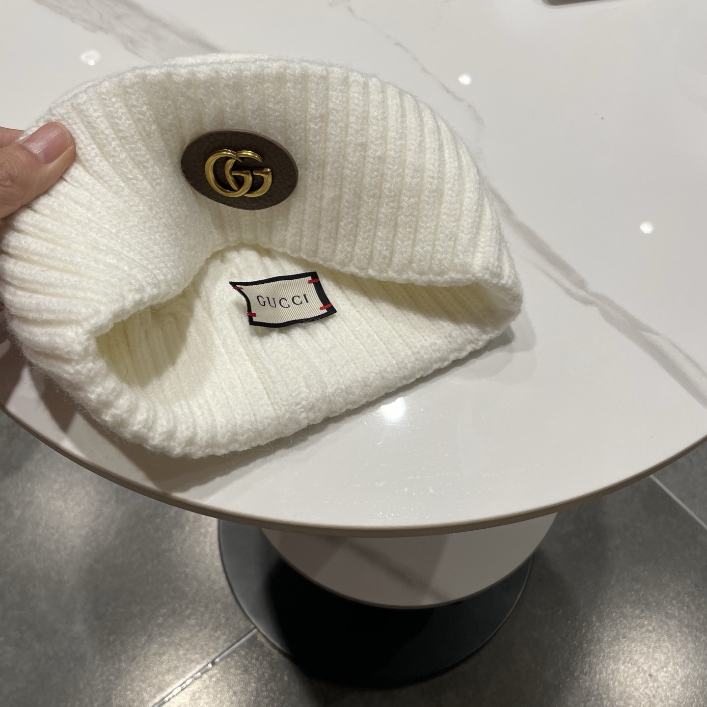 Gucci古奇新款针织毛线帽，男女通用