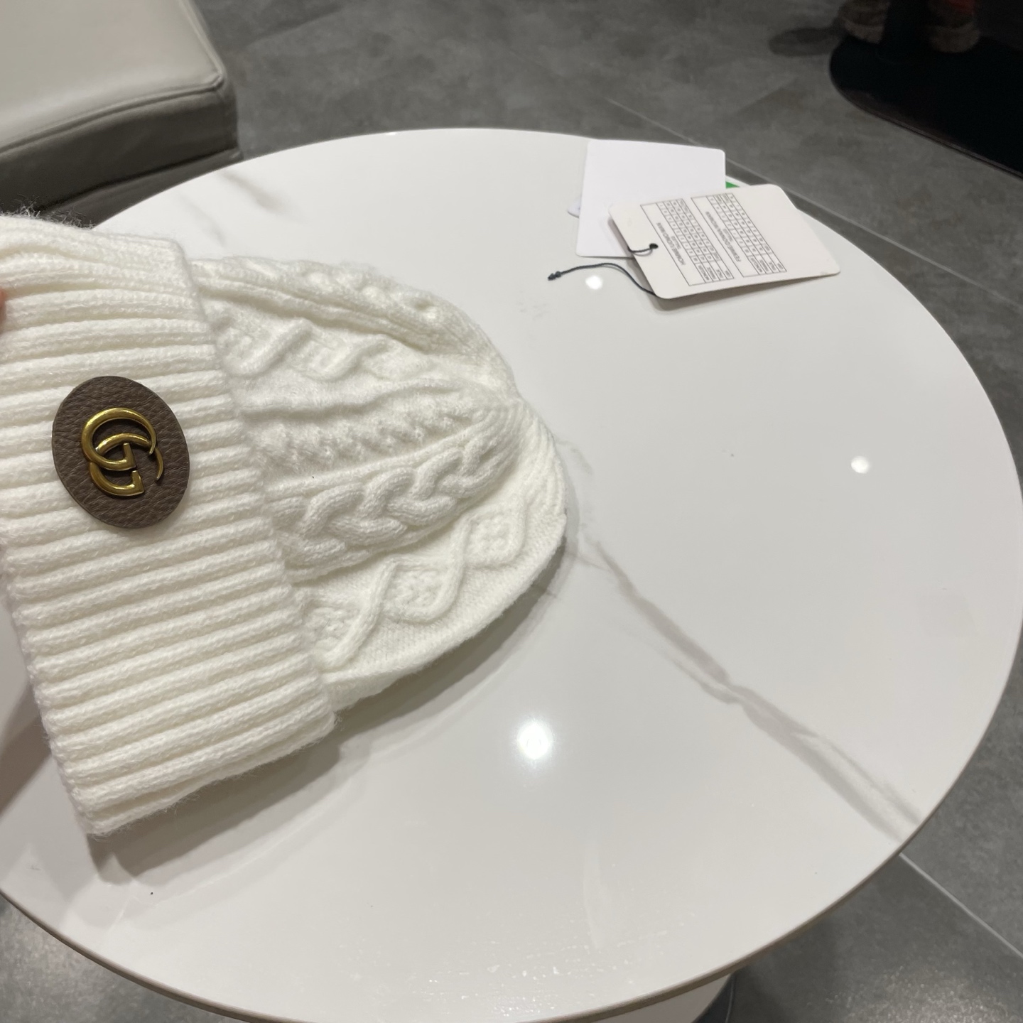 Gucci古奇新款针织毛线帽，男女通用