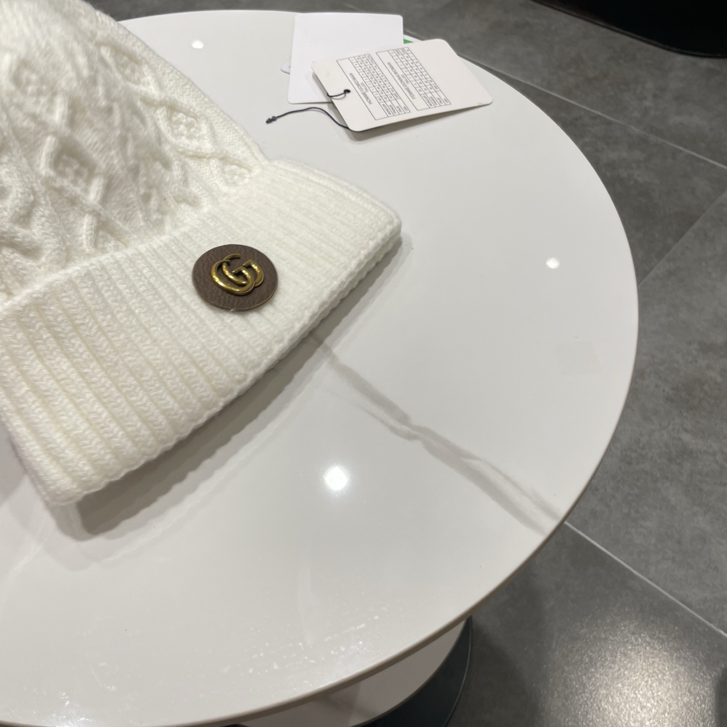 Gucci古奇新款针织毛线帽，男女通用