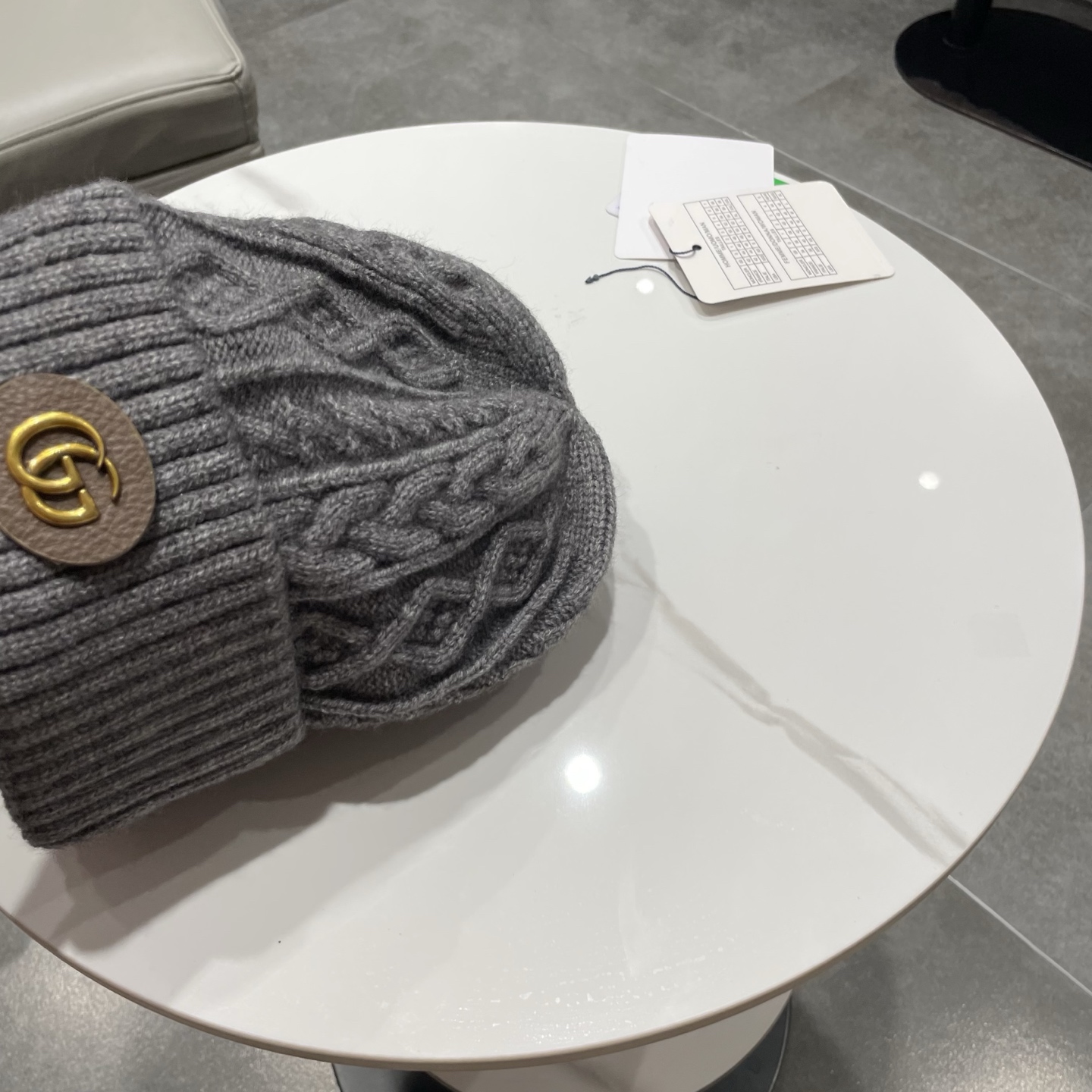 Gucci古奇新款针织毛线帽，男女通用