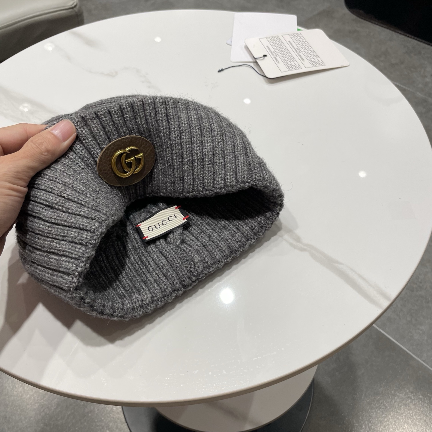 Gucci古奇新款针织毛线帽，男女通用