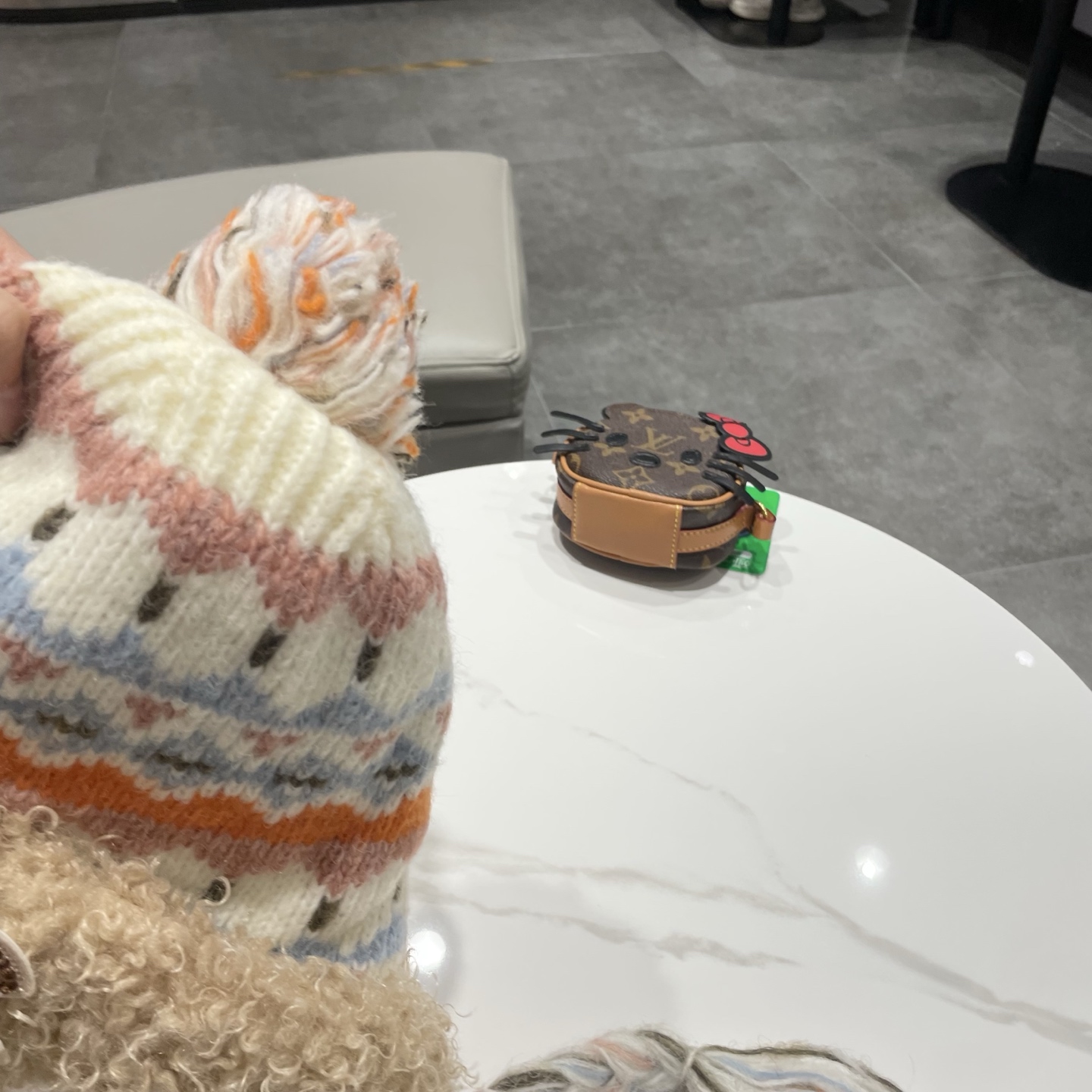 chanel香奈儿新款大头围渔夫帽子女秋冬季保暖针织帽防寒护耳毛绒显脸小潮
