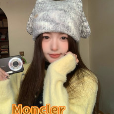 【MONCLER蒙口】可爱大耳朵搞怪针织帽子女秋冬季保暖个性百搭显脸小毛线帽潮韩版 【MONCLER蒙口】可爱大耳朵搞怪针织帽子女秋冬季保暖个性百搭显脸小毛线帽潮韩版