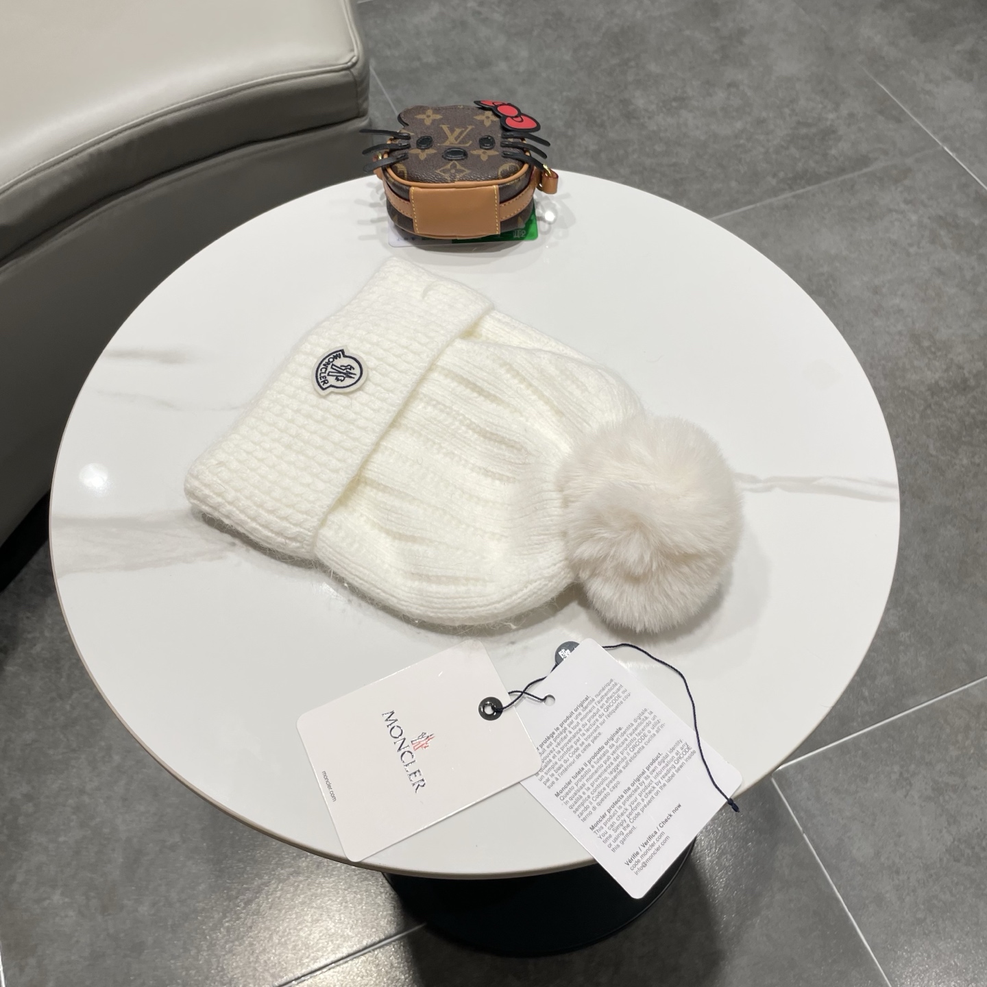 蒙口毛线帽，经典百搭款