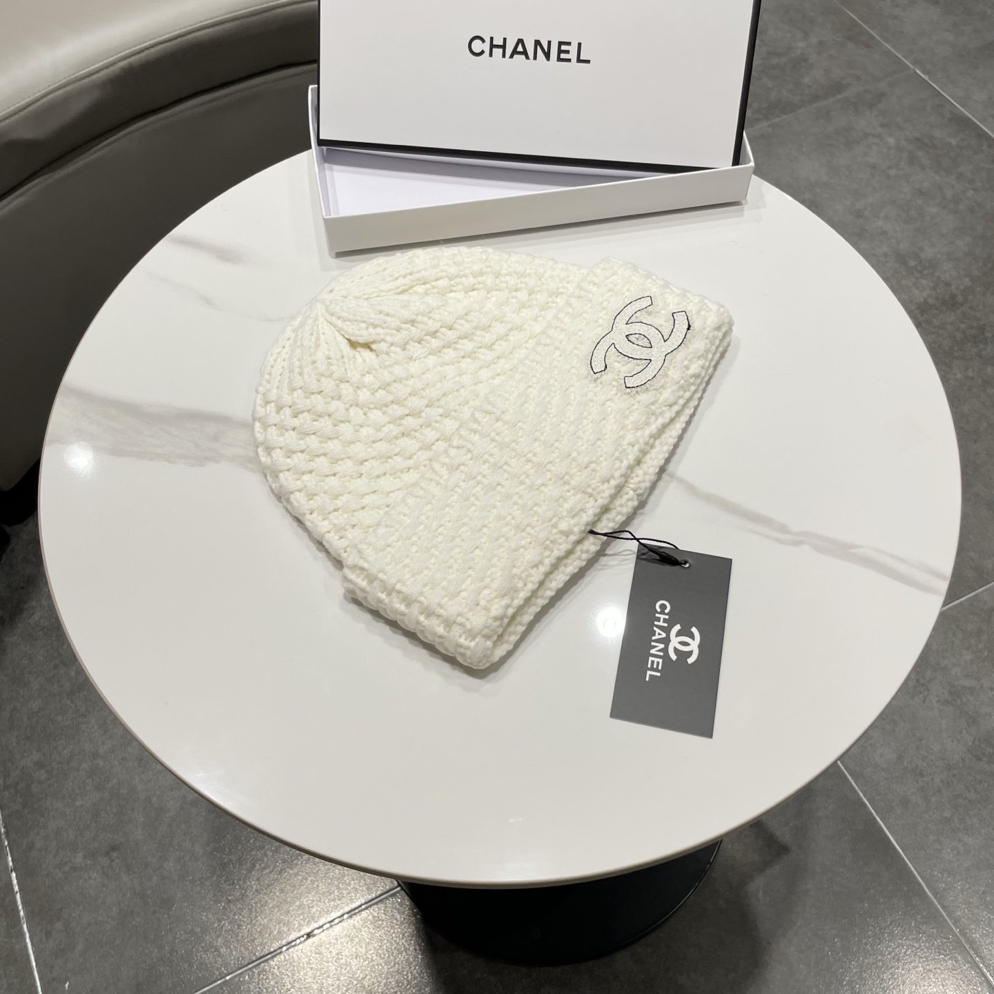 【CHANEL香奈儿】2025秋冬新款羊绒针织毛线帽，小香系列，轻奢感满满