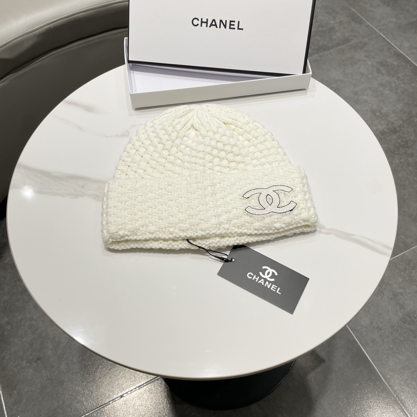 【CHANEL香奈儿】2025秋冬新款羊绒针织毛线帽，小香系列，轻奢感满满