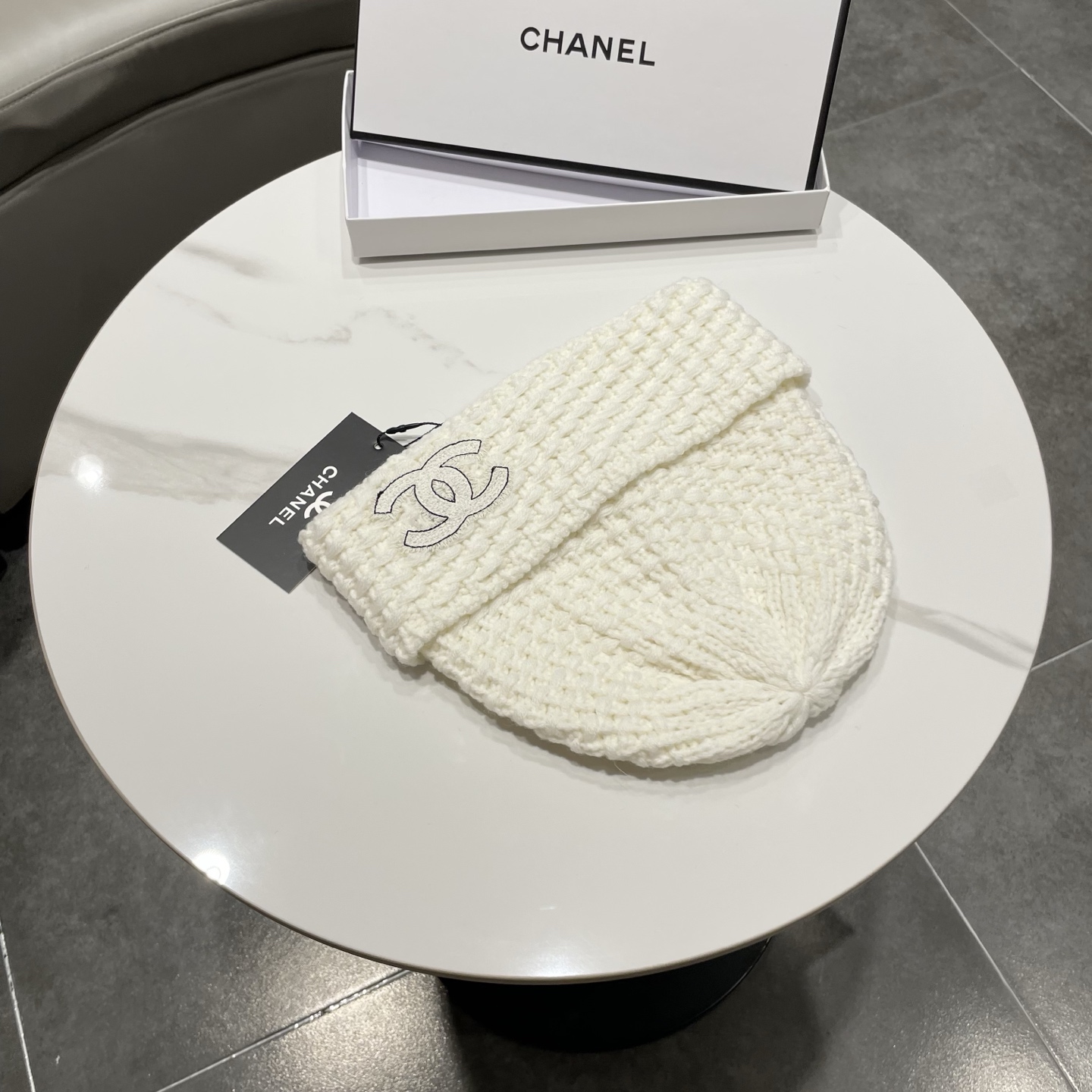 【CHANEL香奈儿】2025秋冬新款羊绒针织毛线帽，小香系列，轻奢感满满