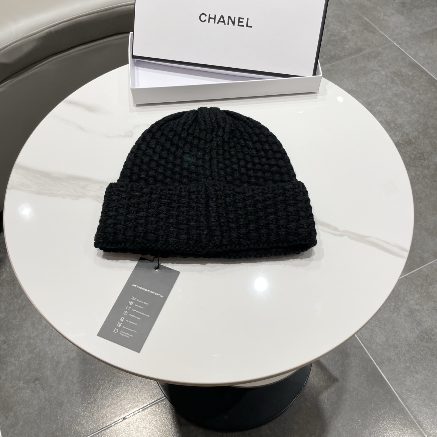 【CHANEL香奈儿】2025秋冬新款羊绒针织毛线帽，小香系列，轻奢感满满