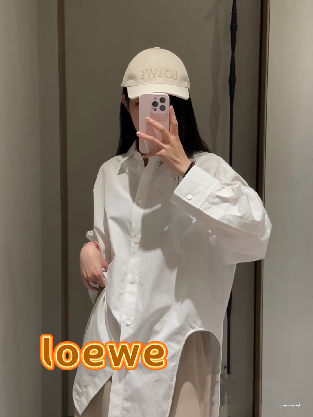 👒罗意威👒LOEWE官网新款原版原标设计棒球帽🧢质感超好，外部线条定位标准，做工精细，简约大气低价走量！